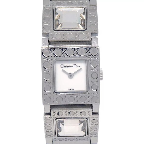 Christian Dior D60-109 La Parisienne Quartz Watch Silver 134099 - Picture 2 of 7